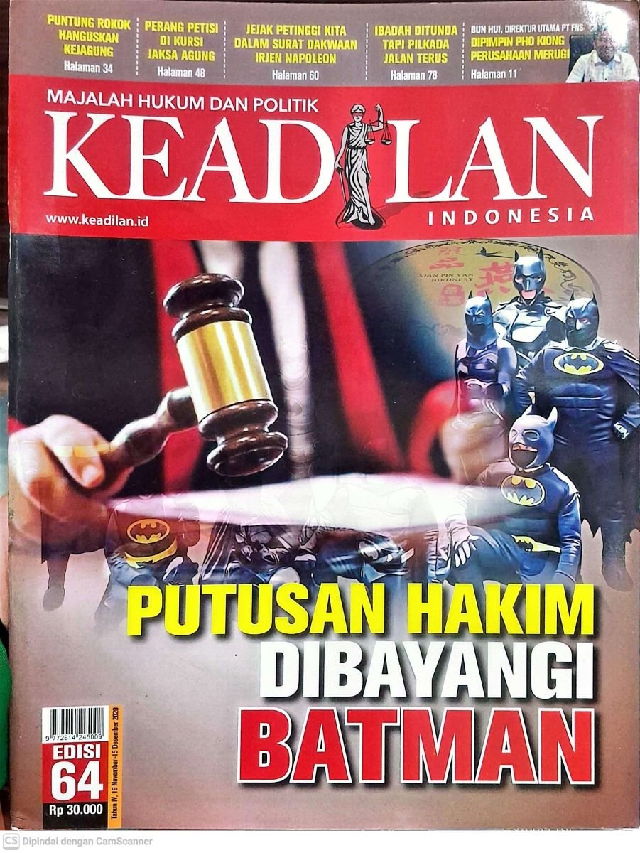 Putusan Hakim Dibayangi Batman