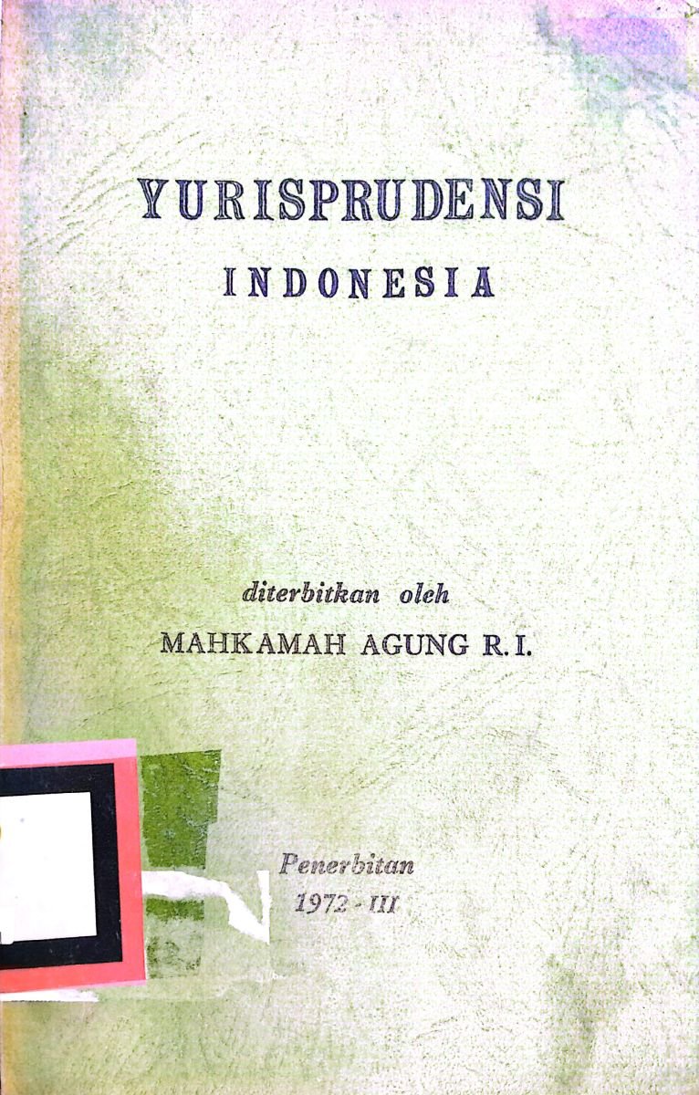 YURISPRUDENSI INDONESIA 1972-III