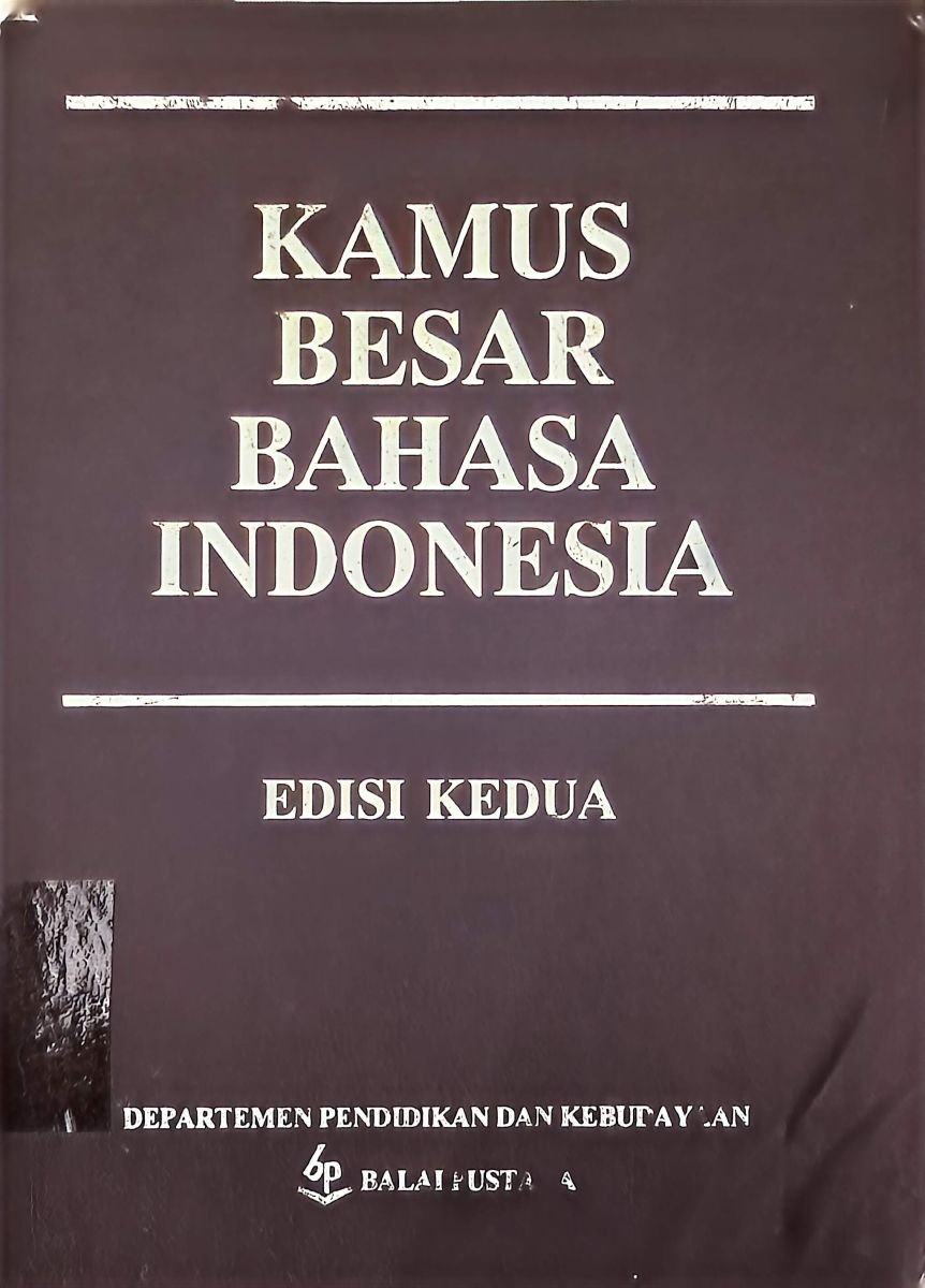 KAMUS BESAR BAHASA INDONESIA
