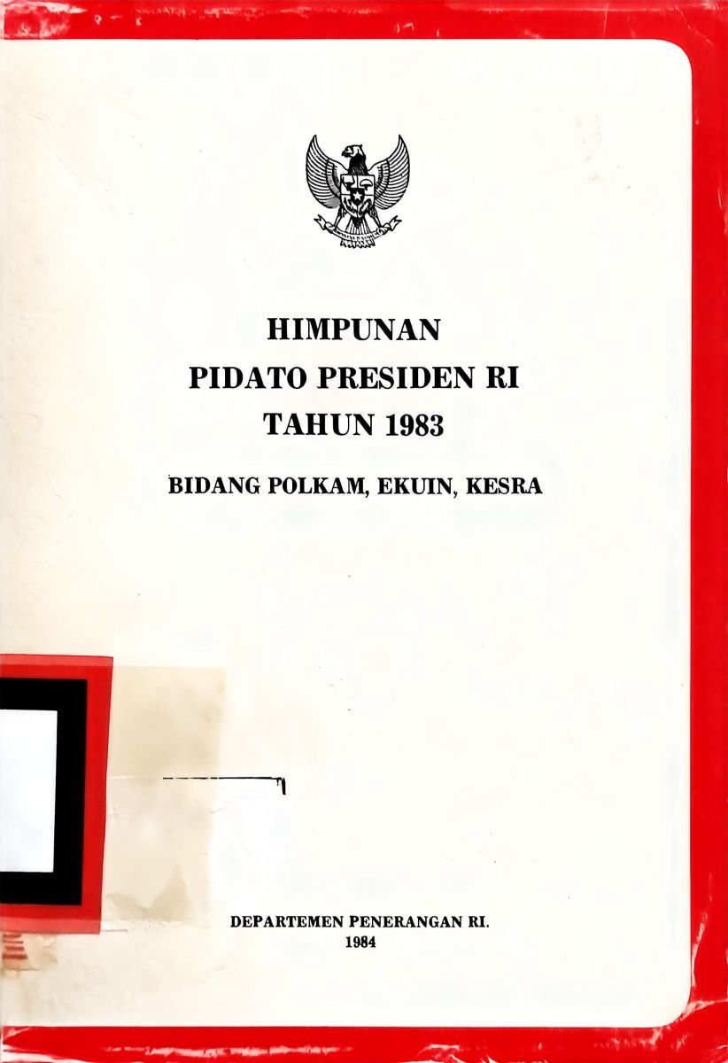 Pidato Presiden Tahun 1983
