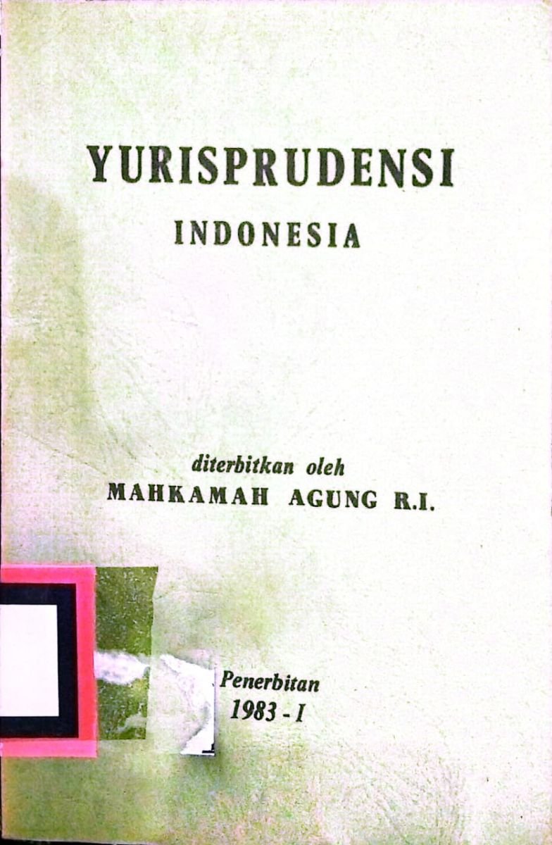 YURISPRUDENSI INDONESIA 1983-I