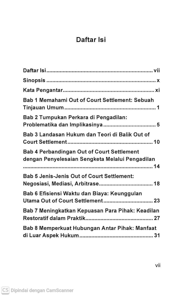 Daftar Isi Halaman 1