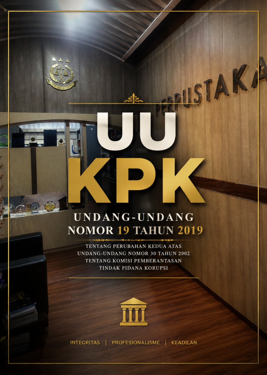 PERUBAHAN KEDUA ATAS UNDANG-UNDANG NOMOR 30 TAHUN 2002 TENTANG KOMISI PEMBERANTASAN TINDAK PIDANA KORUPSI